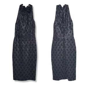 Badgley Mischka Collectiom Black Dress 4